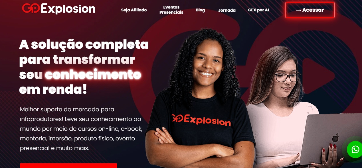 Como construir a sua área de membros completa dentro da GoExplosion  